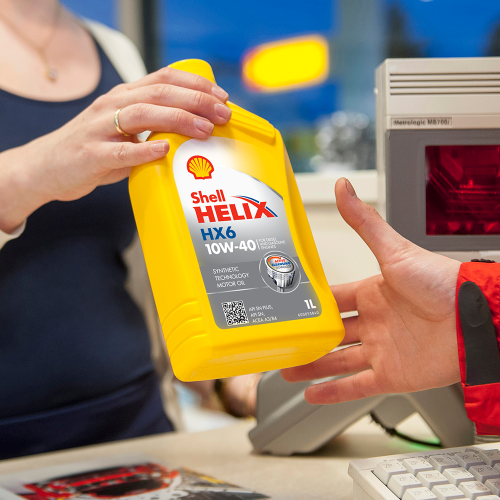 Моторна олива Shell Helix HX6 10W-40